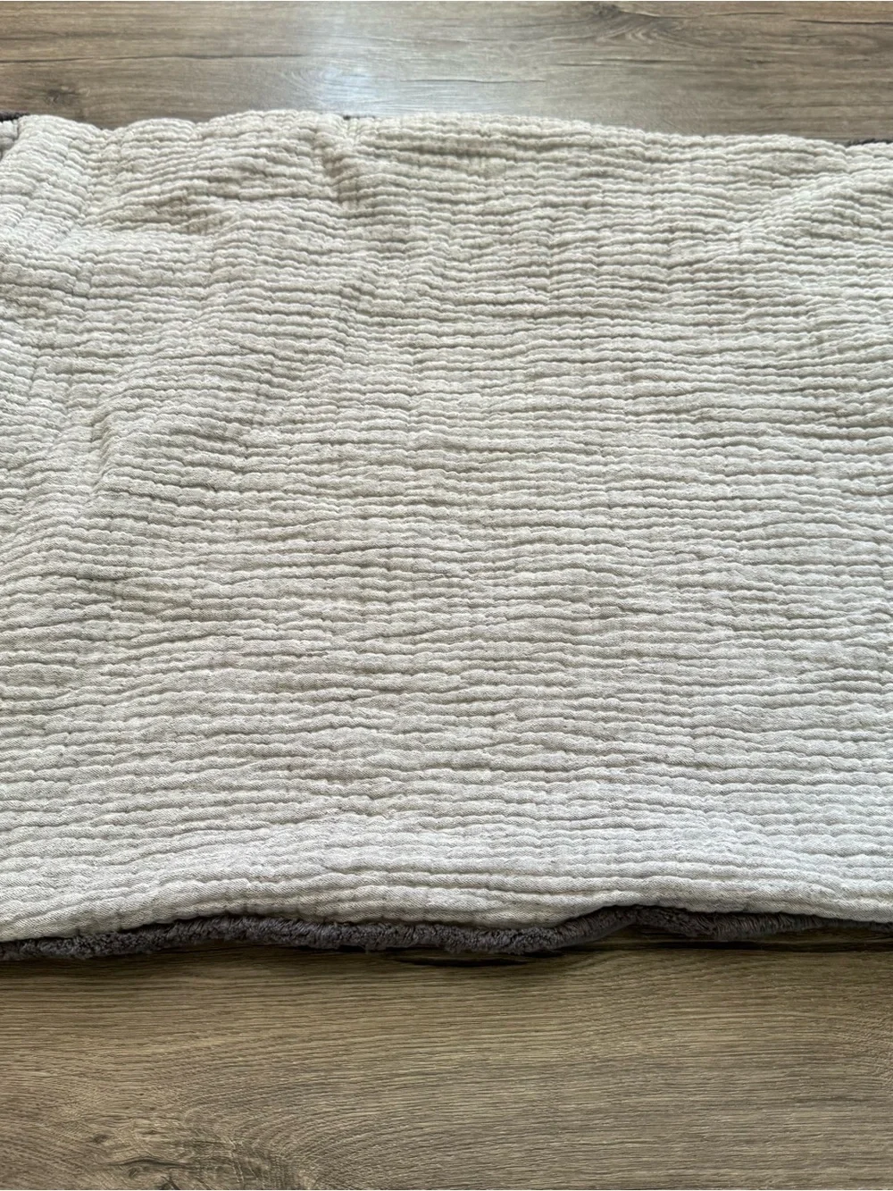 Casaluna Gray One Piece Standard Sham Pillow Case 100% Cotton New without Tags